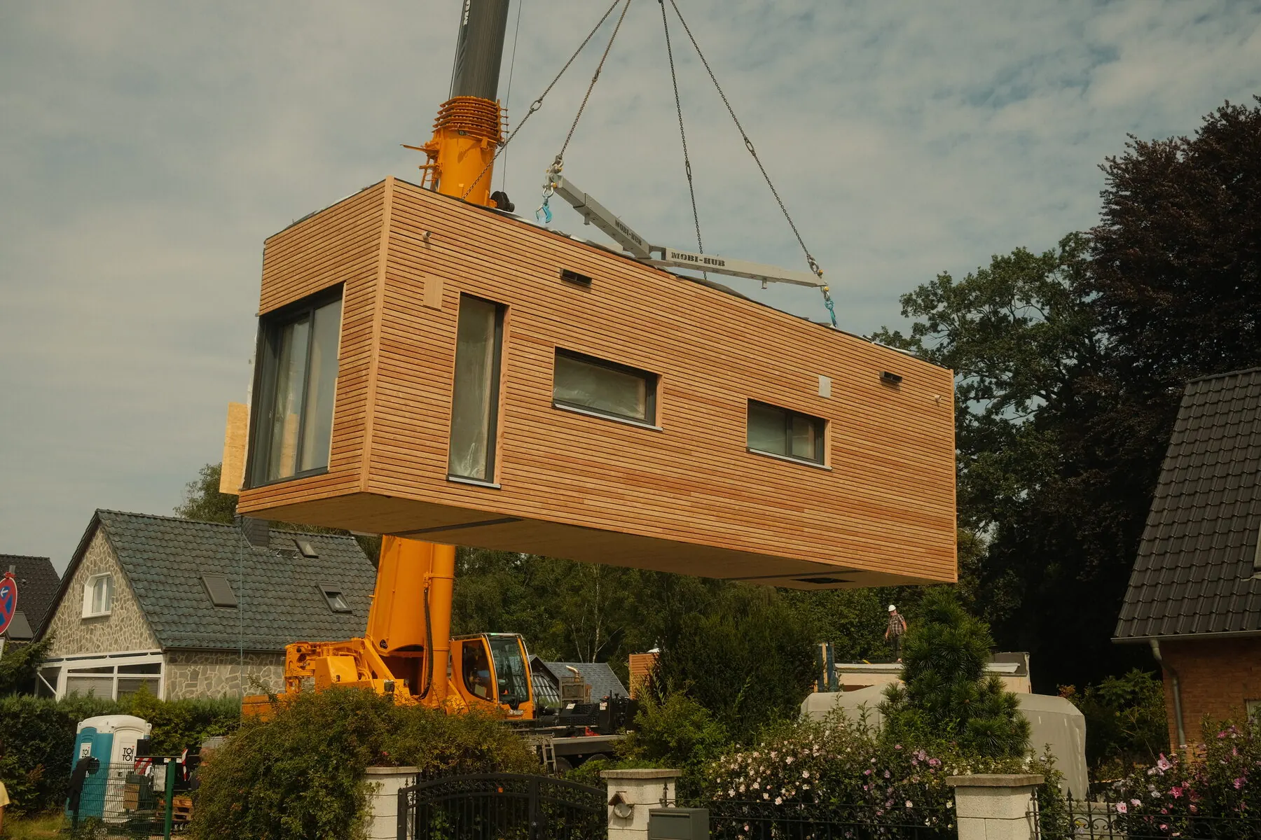 Modulares Vollholzhaus von mlab.design